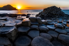 Giant's Causeway Sunset