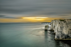 Evening at Old Harry Rocks