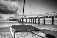 Camaiore Pier and Boat (Film)