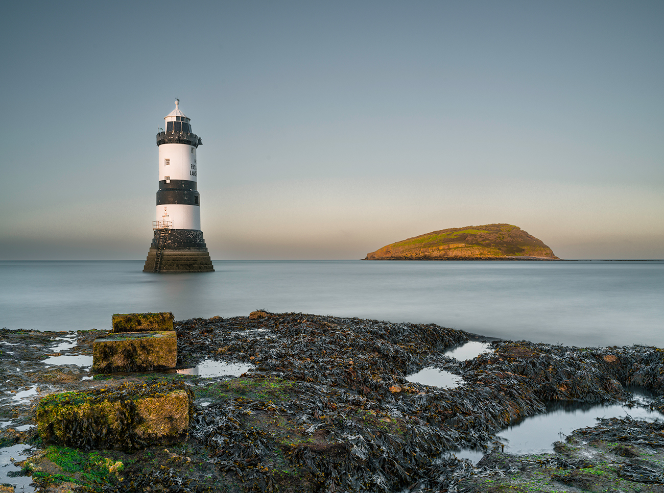 Lighthouse at Sunset