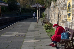 Old Woman in Red 1