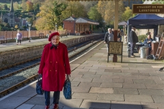 Old Woman in red 2