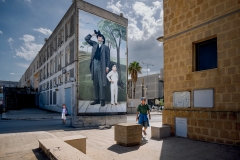 Gibellina Murales with People