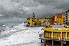 Ligurian Sea Camogli Seastorm 1