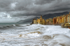 Ligurian Sea Camogli Seastorm 2