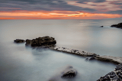Evening on the Sea