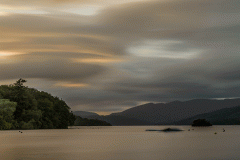 Windermere Lake at Evening-Panorama